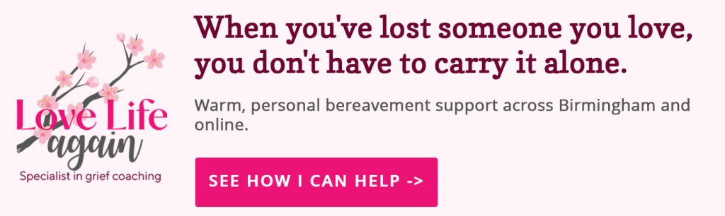 Grief Coaching Inline Banner