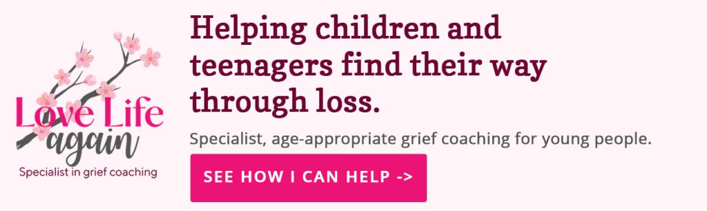 Grief Coaching for Young People Inline Banner